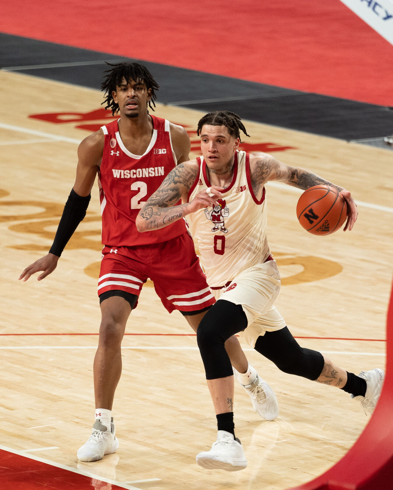 Nebraska Basketball vs. Wisconsin Photo No. 13